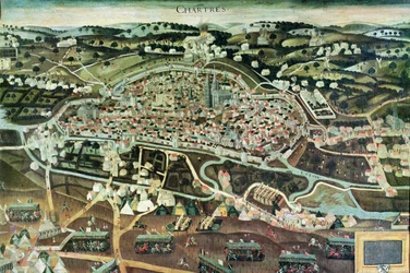 Die Belagerung von Chartres im Jahr 1568